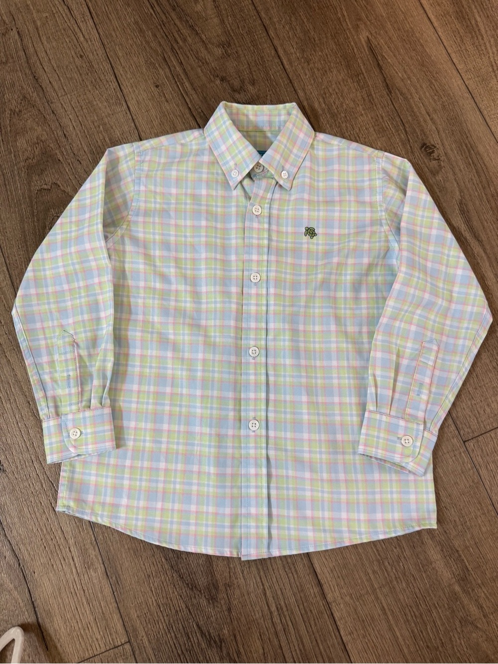 J.Bailey Pastel Plaid Button-Down Shirt - Classic Collared Style